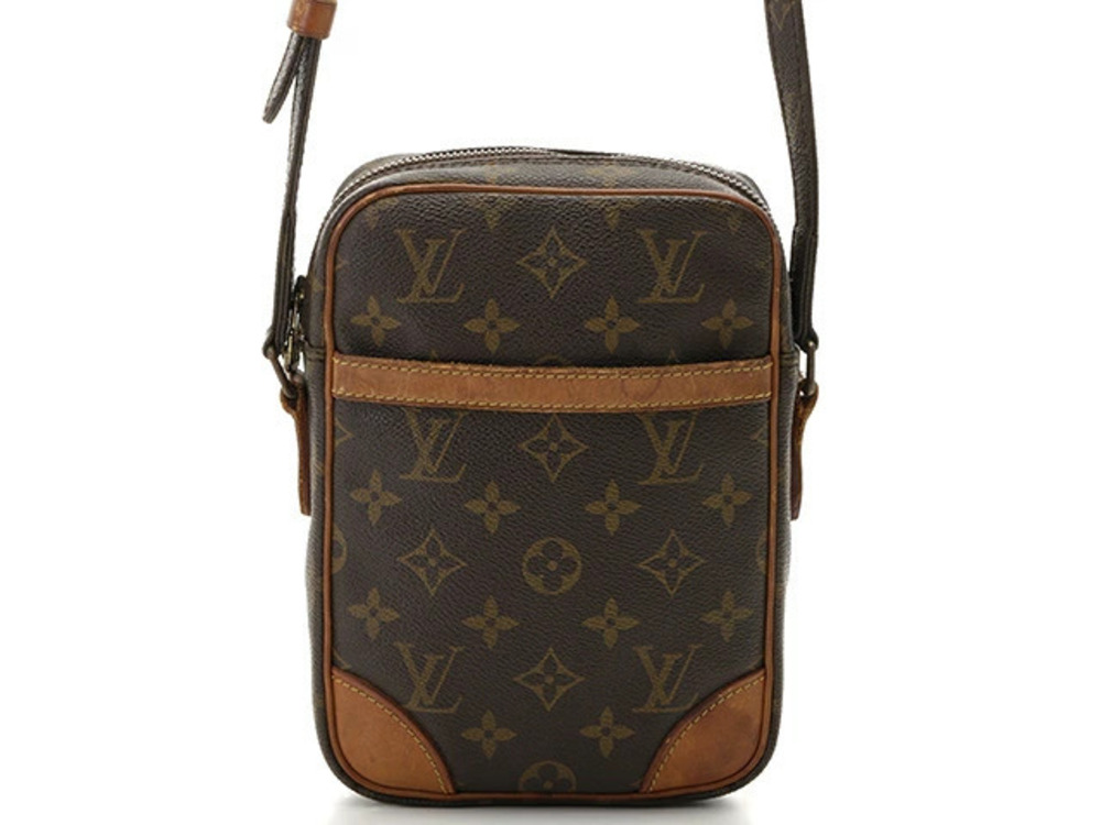 LOUIS VUITTON Danube Shoulder Bag Monogram